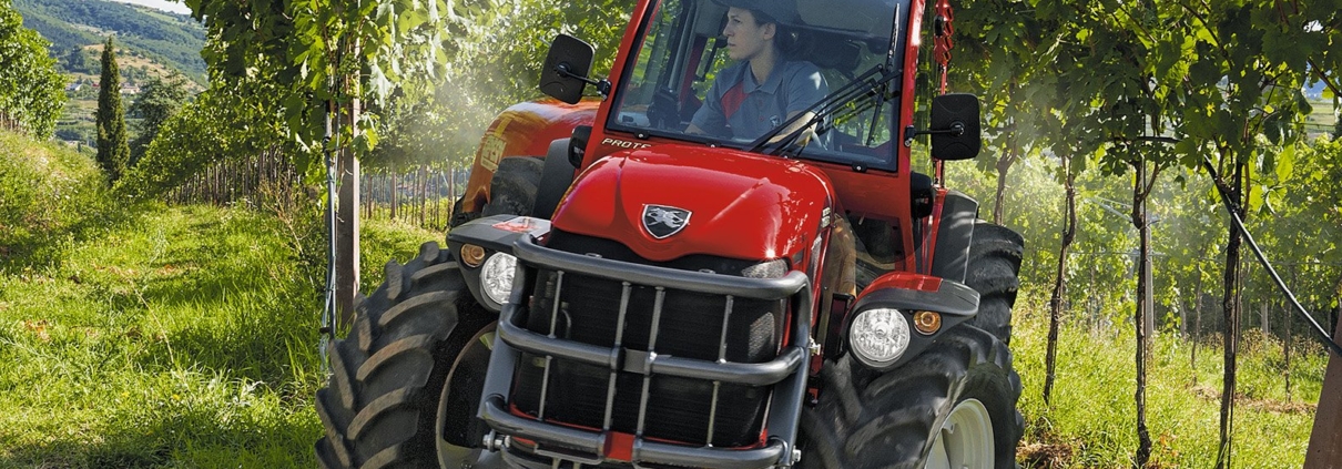 Tractores Carraro para Viñedos y Frutales en Girona